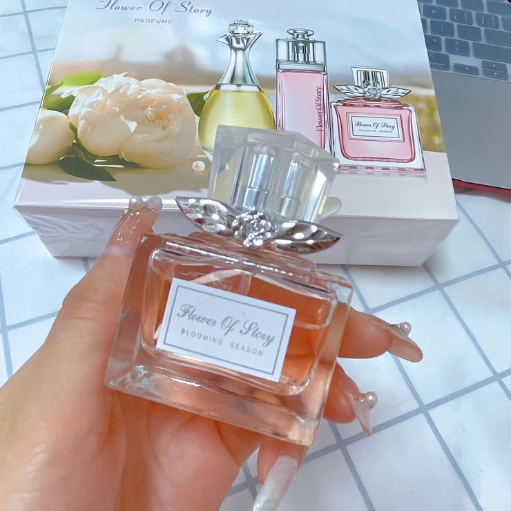 3pcs Refreshing Cedar Perfume Set for Women - Fragrance Women's, Long-Lasting, Light, Ideal for Dating, Party, Gift Giving, and Everyday Wear