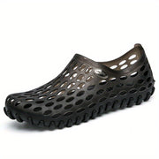 Breathable Unisex Garden Sandals - Non-Slip Summer Slides with Round Toe Design, Perfect for Outdoor Couples Wear