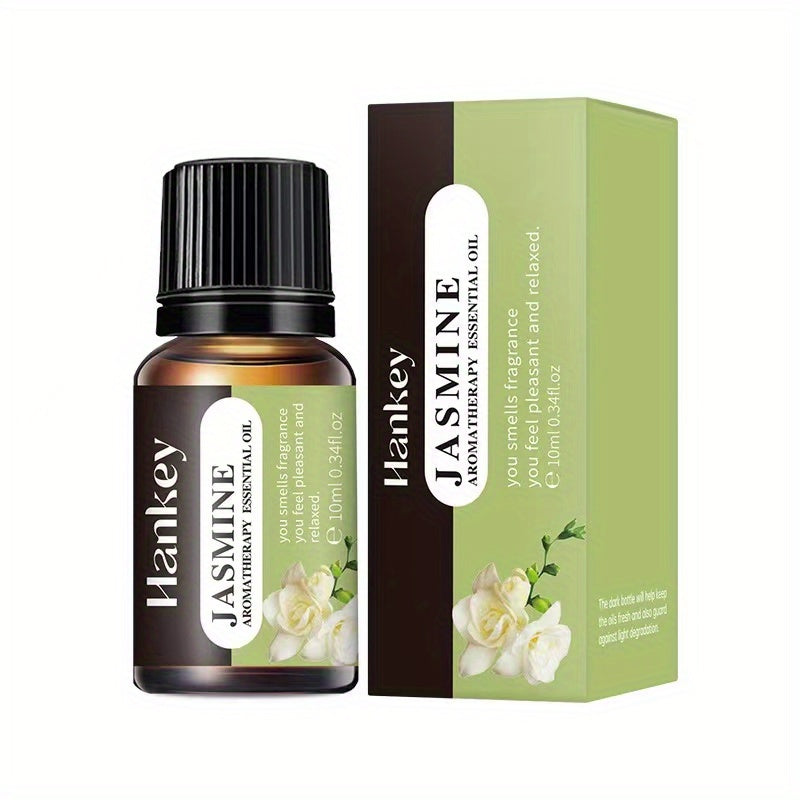 Aromatherapy Essential Oils For Aromatherapy Diffuser & Humidifier, Natural And Long-lasting Fragrance - Rose Petal, Jasmine, Lily Flower, Deep Ocean, White Tea, Freesia, Mint Leaf