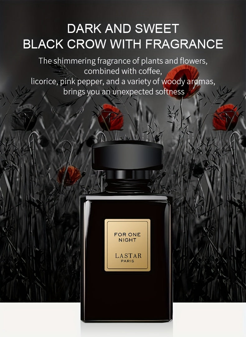 1pc Vanilla Jasmine Coffee Perfume Spray - Long-Lasting EDP Oriental Cuisine Fragrance for Women, Seductive Scent for One Night, 55ml/1.9fl oz Bottle