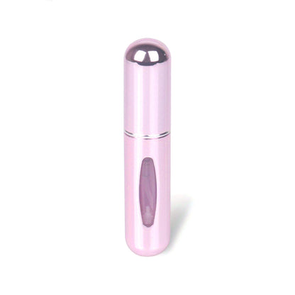 1pc,Mini Travel Perfume Refillable Atomizer, Solid Portable Perfume Spray Bottle, Travel Perfume Scent Pump Case Fragrance Empty Container Spray Bottle For Traveling And Outgoing,5ml