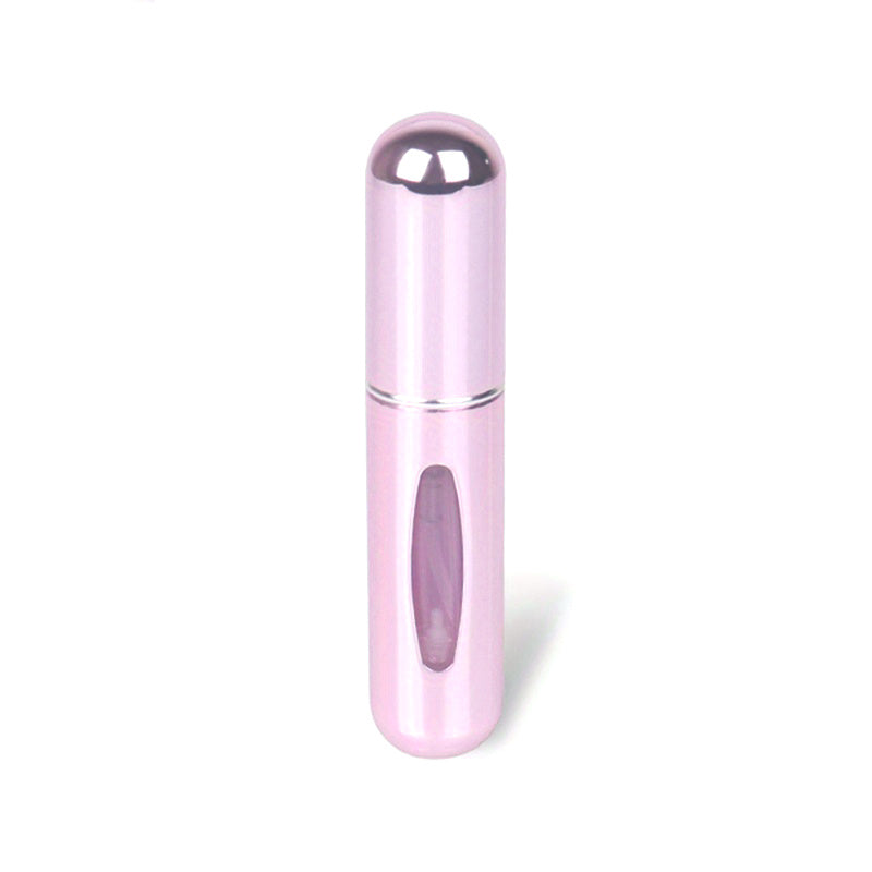 1pc,Mini Travel Perfume Refillable Atomizer, Solid Portable Perfume Spray Bottle, Travel Perfume Scent Pump Case Fragrance Empty Container Spray Bottle For Traveling And Outgoing,5ml