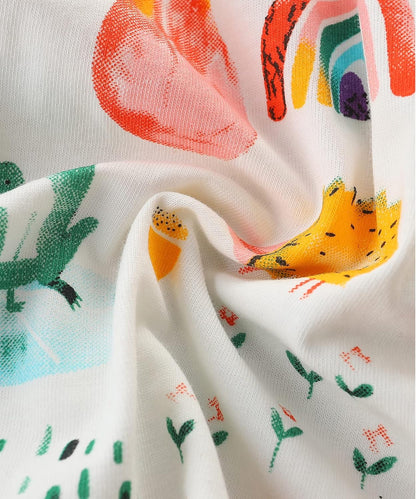 Toddler Girls Clothes Cotton Short Sleeve Casual Girls Dresses for Kids 2-7 Years