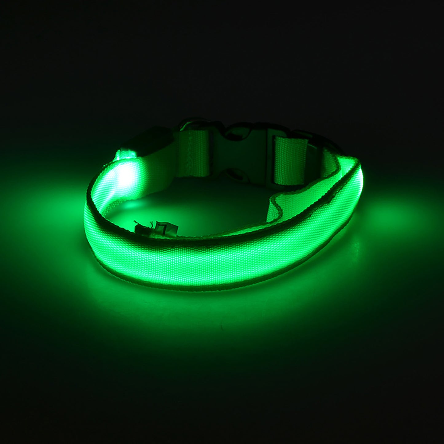 Light Up the Night with a LED Dog & Cat Collar - Perfect for Outdoor Walks!