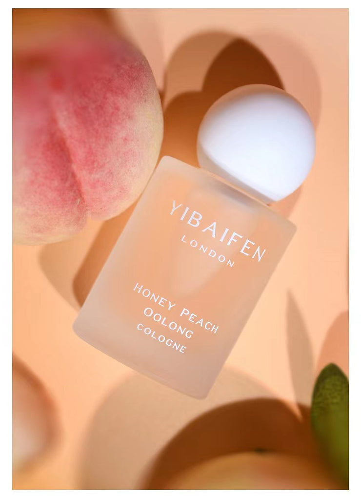 1.7FL.OZ. Honey Peach Cherry Blossom Perfume Spray - Long-Lasting, Natural Fragrance for Women, Parfum Cologne with Floral Notes - Cruelty-Free, Vegan-Friendly