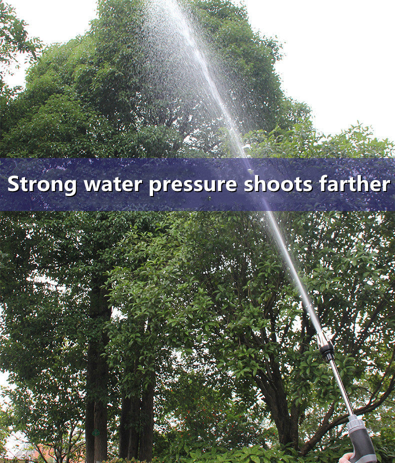 1pc Portable High Pressure Water Gun, Car Washer Garden Watering Hose Water Spray Foam Nozzle For Cars, Home, Garden Use