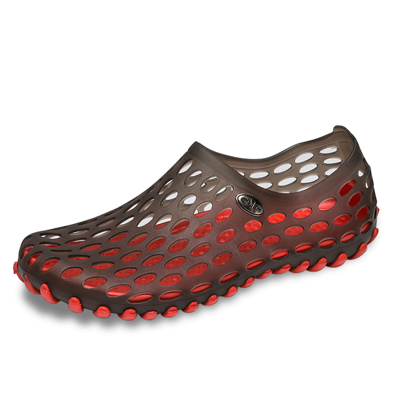 Breathable Unisex Garden Sandals - Non-Slip Summer Slides with Round Toe Design, Perfect for Outdoor Couples Wear