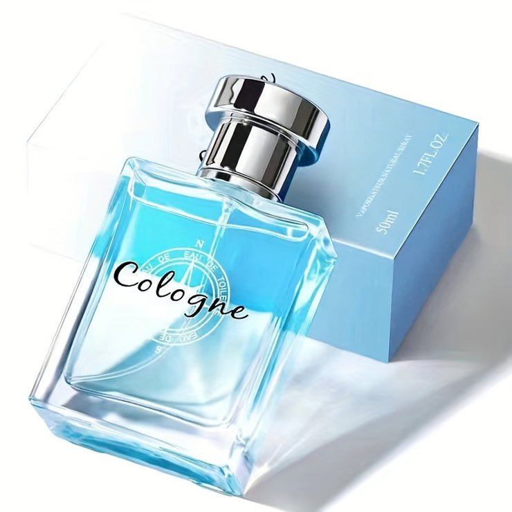 50ml Ocean Pheromones Cologne - Long-Lasting, Light, Fresh, Natural Fragrance for Men, Perfect for Dating, Party, and Gift-Giving, 1.7 Fl. Oz. Eau De Toilette Spray