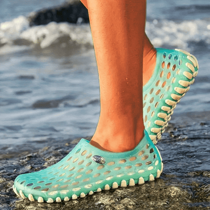 Breathable Unisex Garden Sandals - Non-Slip Summer Slides with Round Toe Design, Perfect for Outdoor Couples Wear