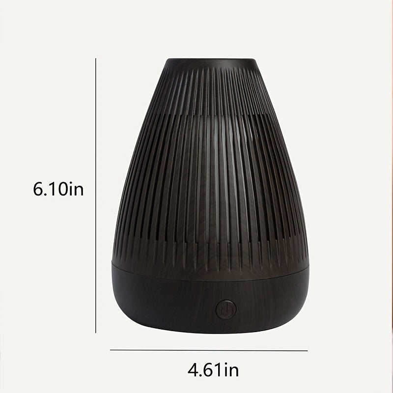 1pc Aroma diffuser Portable USB Humidifier with Color Flame Night Light and Aroma Diffuser - Enhance Your Sleep and Relaxation with Soothing Moisture and Fragrance