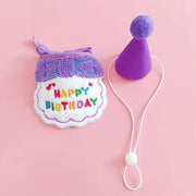 Make Your Pet's Birthday Special with this Adorable Dog Birthday Hat & Bandana Set!