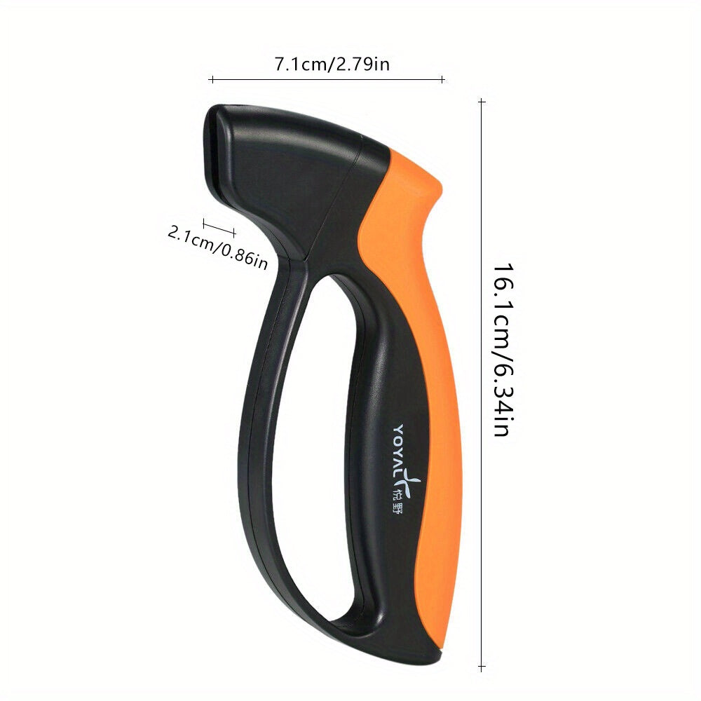 Sharpening Stone for Garden Tools: Keep Your Knives and Blades Razor Sharp for Outdoor Camping and Kitchen Use