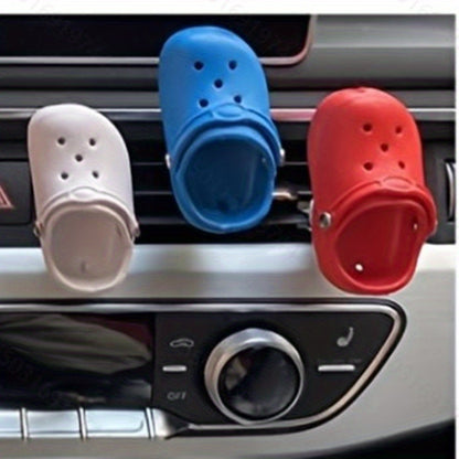 3pcs Car Fragrance Perfume Diffuser Ventilation Clip, Creative Cute Shoe Shaped Car Accessories Decoration