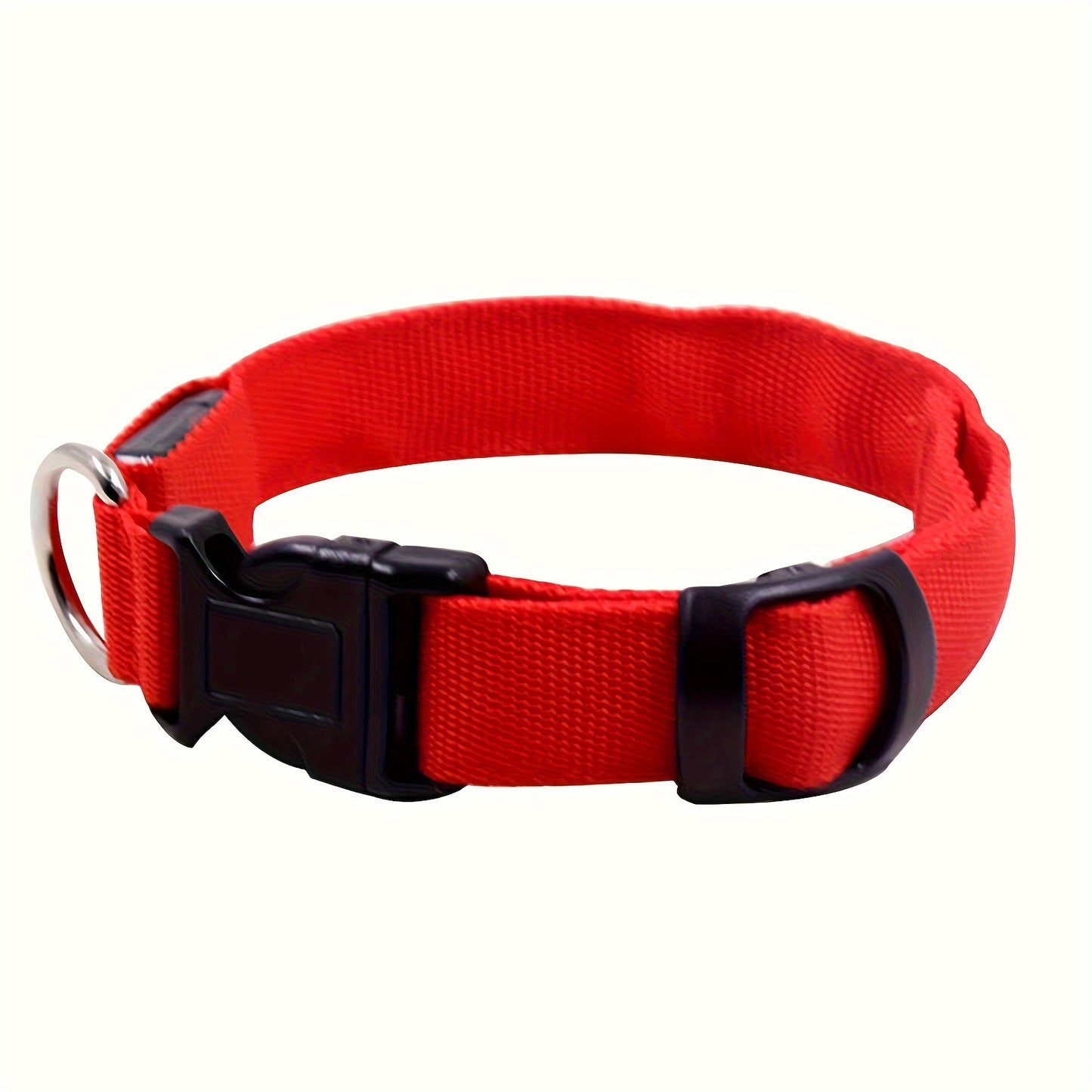 Light Up the Night with a LED Dog & Cat Collar - Perfect for Outdoor Walks!