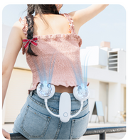 Creative Portable Mini Fan For Girls' Outdoor Travel