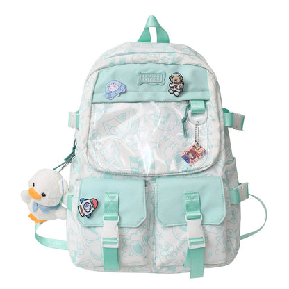 Outdoor Large Capacity Travel Multi-pocket Student Bag