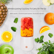 Travel Blender Cup Personal Blender Mini Fruit Juicer Mixer Portable Electric Juicer For Smoothie Fruit Juice Milk Shake