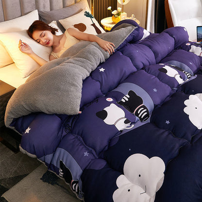 Lamb Cashmere Winter Quilt Thickened