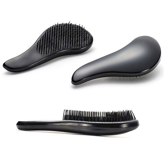 Magic Anti-static Hair Brush Handle Tangle Detangling Comb