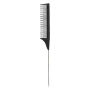 Hot Fashion Black Fine-tooth Comb Metal Pin