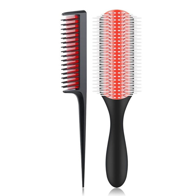 YBLNTEK Hair Comb 9-Row Detangling Hair Brush