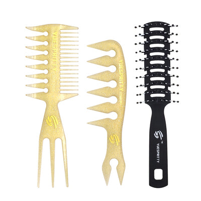 styling hair brush oil comb