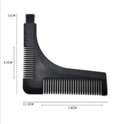 Hot 1PCS High Quality Beard Shaping Styling Template PLUS Beard Comb