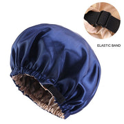 New Satin Hair Cap For Sleeping Invisible Flat