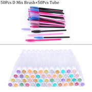 Reusable Eyebrow Brush Tube Disposable