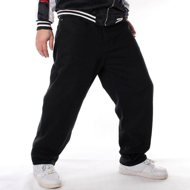 Men Street Dance Hiphop Jeans Fashion Embroidery