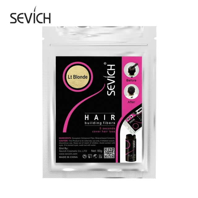 Sevich 100g Hair Fibers 10 Color Keratin