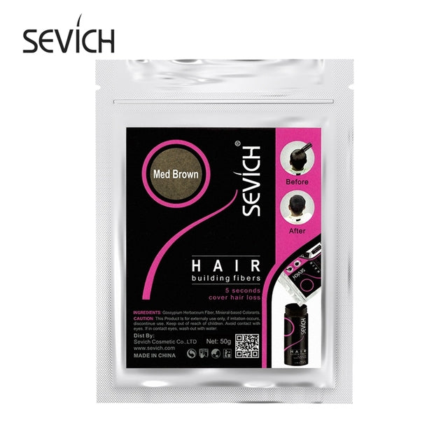 Sevich 100g Hair Fibers 10 Color Keratin