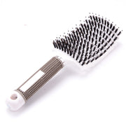 Girls Hair Scalp Massage Comb Hairbrush Bristle Nylon