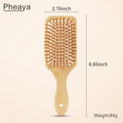 Hair brush Women Massage Bamboo Combs