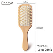 Hair brush Women Massage Bamboo Combs