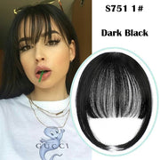 False Bangs Synthetic hair Bangs Hair Extension