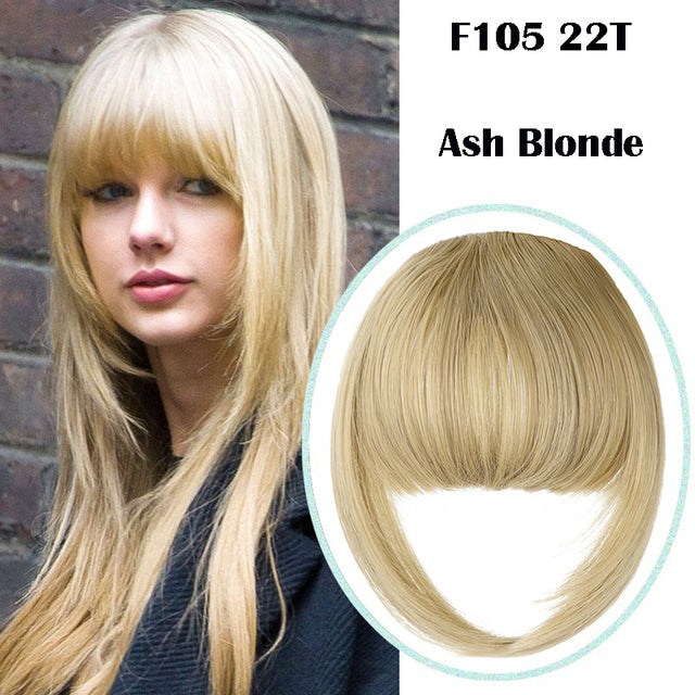 False Bangs Synthetic hair Bangs Hair Extension