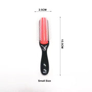 Hair Comb 9 &amp; 5-Row Detangling Hair Brush Rat Tail Comb