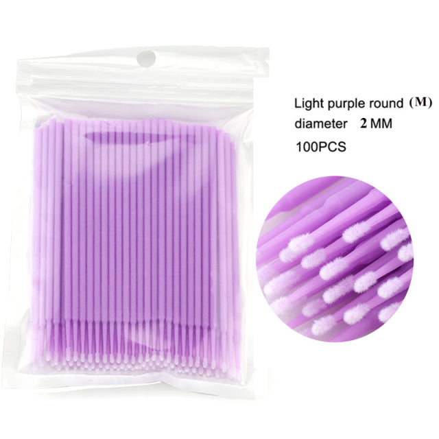 Disposable MicroBrush Eyelashes Extension