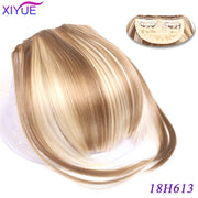 Black/Light Brown Clip In Hair Bangs Hairpiece Accessories Synthetic