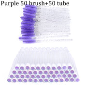 Reusable Eyebrow Brush Tube Disposable