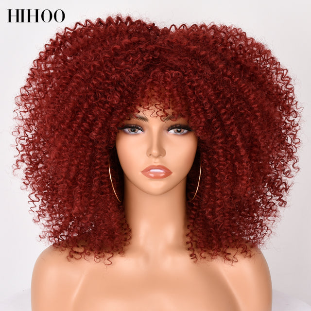 Hair Afro Kinky Curly Wig