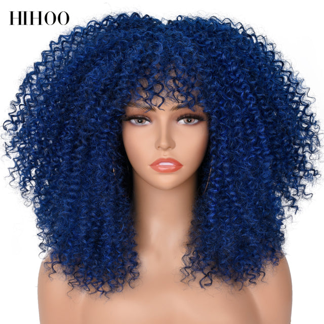 Hair Afro Kinky Curly Wig