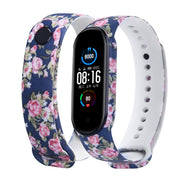 Strap For Xiaomi Mi Band 4 3 5 6 watch band Creative graffiti style