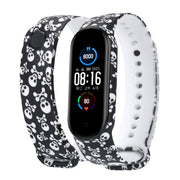 Strap For Xiaomi Mi Band 4 3 5 6 watch band Creative graffiti style