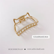 New Hair Claw Barrettes For Women Fashion Girl Metal