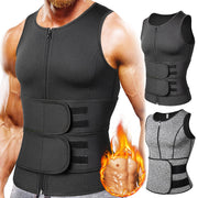 Men Body Shaper Waist Trainer Vest Slimming Shirt Sauna Sweat Vest Compression Undershirt Shapewear Fat Burner Workout Tank Tops