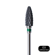 Ceramic Nail Drill Bits Rotate Burr Milling Cutter