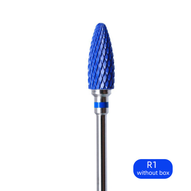 Ceramic Nail Drill Bits Rotate Burr Milling Cutter