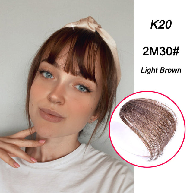 False Synthetic Bangs Hair Extension Fake Fringe Natural Hair Clip